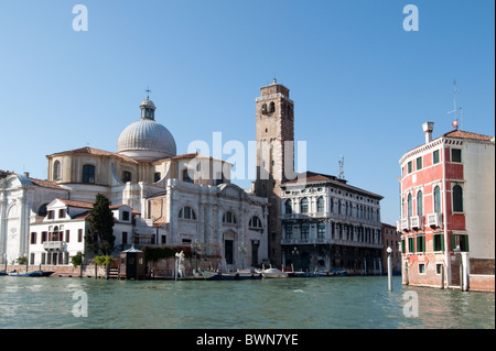 church San Geremia sestiere Cannaregio at Canal Grande Venice, Italy 2010 Stock Photo