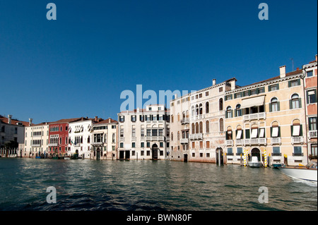 Canal Grande with Palazzi Venice Italy 2010 Stock Photo