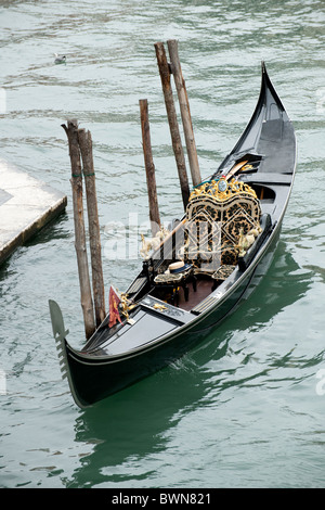 gondola at canal grande, venice italy 2010 Stock Photo