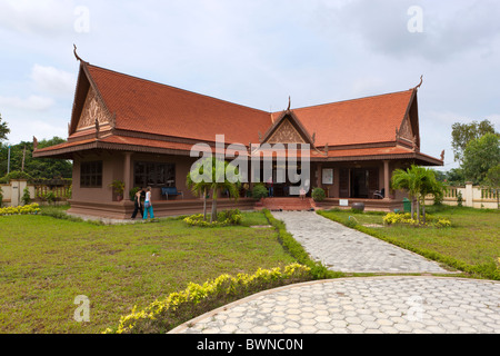 Museum in Choeung Ek - the Killing Fields Stock Photo