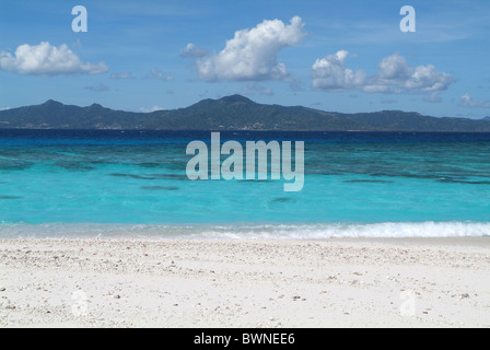 Mayotte France Europe Overseas collectivity Indian Ocean Comoros islands island turquoise white beach sandy Stock Photo