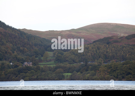 View across Ullswater in the Lake district, Cumbria. Stock Photo