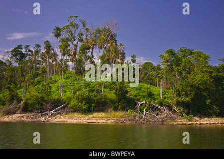 LAKE BAYANO, PANAMA - Man-made reservoir Lake Bayano, Comarca Kuna de Madungandi indigenous territory. Stock Photo