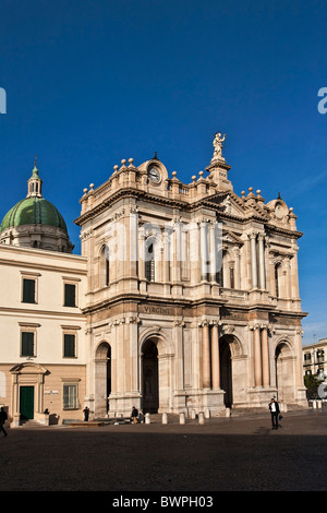 Basilica of the Shrine of Our Lady of the Rosary Santuario della Madonna del Rosario, Pompei, Naples Stock Photo