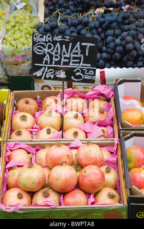 fruit and vegetable market on the Naschmarkt in Vienna, Austria, Vienna