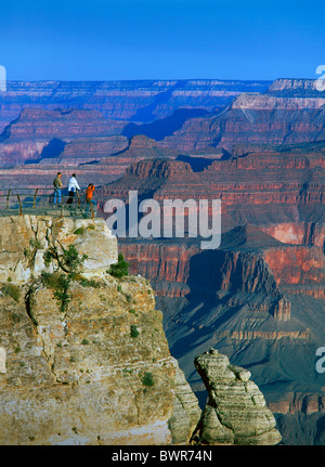 USA America United States North America Arizona Grand Canyon national park June 2007 North America viewpoint Stock Photo