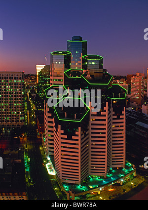 USA America United States North America California San Diego City Downtown June 2007 North America Emerald Pl Stock Photo