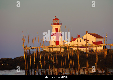 campobello island lighthouse Stock Photo