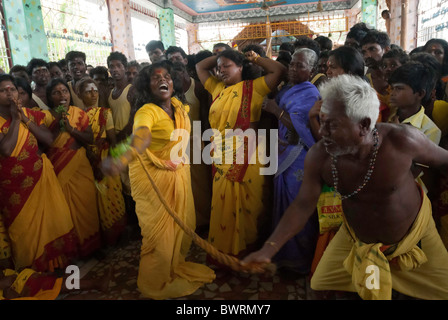 Patukalam festival at Sevelimedu in Kanchipuram, Tamil Nadu, South India, India. Stock Photo
