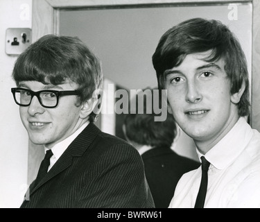 PETER AND GORDON  UK pop duo in 1965 with Peter Asher at left and Gordon Waller. Photo Tony Gale Stock Photo