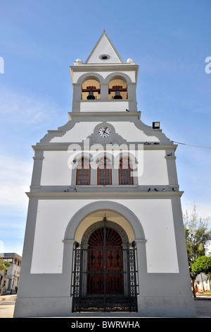 Parish church of Nuestra Senora del Rosario, Puerto del Rosario, Fuerteventura, Canary Islands, Spain, Europe Stock Photo