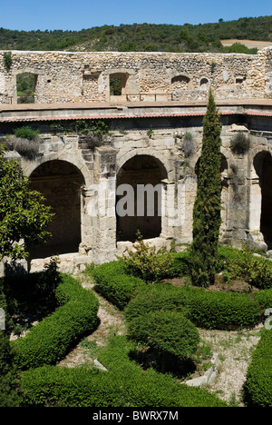 Monsalud monastery in Corcoles. Alcarria area. Guadalajara province. Castile La Mancha. Spain Stock Photo