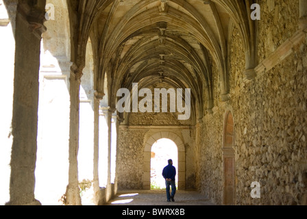 Monsalud monastery in Corcoles. Alcarria area. Guadalajara province. Castile La Mancha. Spain Stock Photo