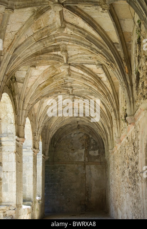 Monsalud monastery in Corcoles. Alcarria area. Guadalajara province. Castile La Mancha. Spain Stock Photo