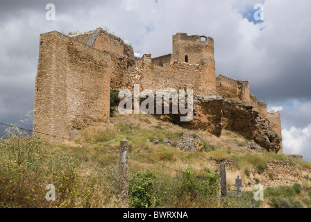 Zorita de los Canes castle. Alcarria area. Guadalajara province. Castile La Mancha. Spain Stock Photo