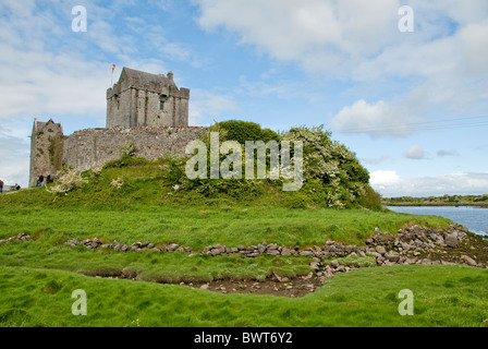 Dunguarie castle - Kinvara county Galway - Ireland Stock Photo