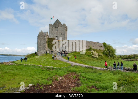 Dunguarie castle - Kinvara county Galway - Ireland Stock Photo