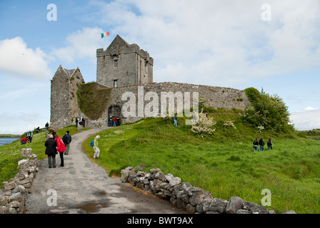 Dunguarie castle - Kinvara county Galway - Ireland Stock Photo