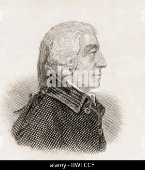 Adam Smith, c.1723 -1790. Scottish social philosopher and pioneer of political economics. Stock Photo