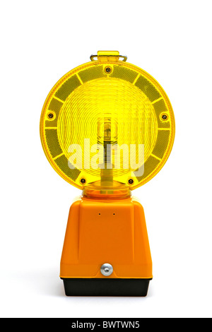 Yellow warning lamp