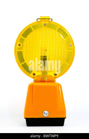 Yellow warning lamp