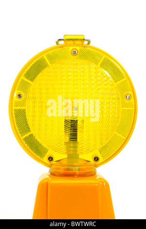 Yellow warning lamp