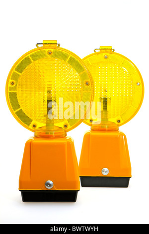 Yellow warning lamp