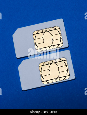 SIM Cards Stock Photo