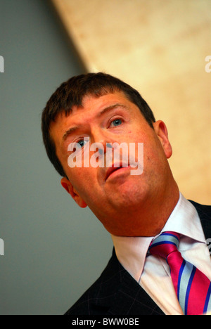 Paul Burstow MP, Minister of State, Department of Health, speaking at a conference for carers, November 2010, London, UK. Stock Photo