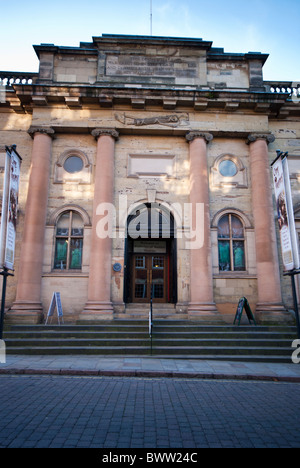 The Georgian exterior of the former Galleries of Justice Museum, renamed National Justice Museum, in the Lace Market Area of Nottingham City Centre, Stock Photo