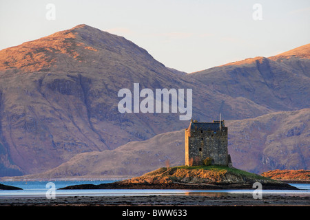 Castle Stalker, Appin, Argyll and Bute, Scotland, UK. Stock Photo