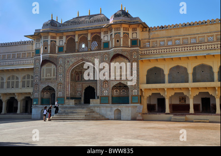 Ganesh Pol, Amber Fort, Jaipur, India. Stock Photo