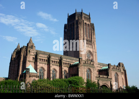 The Anglican Cathedral, St. James' Mount, Liverpool, Merseyside, England, United Kingdom Stock Photo