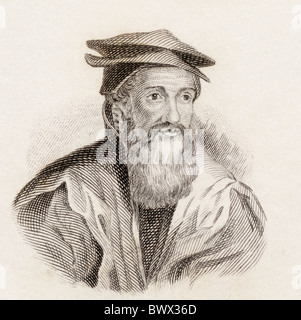 portrait of Conrad Gesner, Konrad Gessner, Conrad Gessner, Conrad von ...