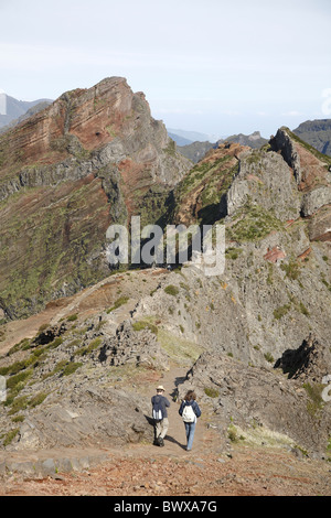 Portugal Madeira Pico do Arieiro Stock Photo