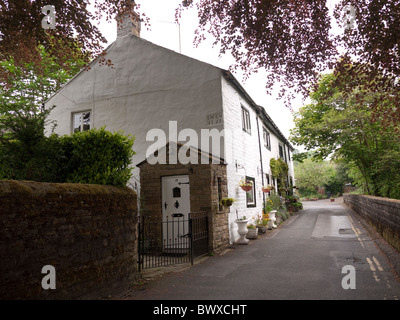 The village of Barrowford in Lancashire in Northern England Stock Photo