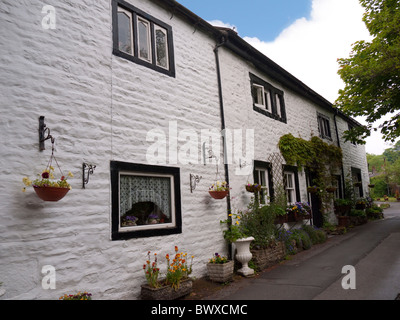 The village of Barrowford in Lancashire in Northern England Stock Photo