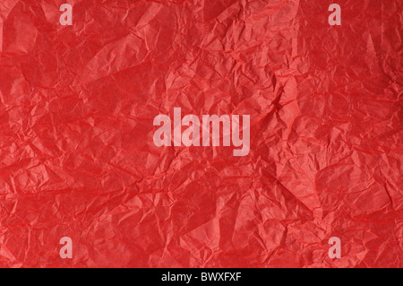 Red Tissue Paper - John Gollop Stock Photo