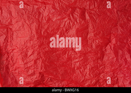 Red Tissue Paper - John Gollop Stock Photo
