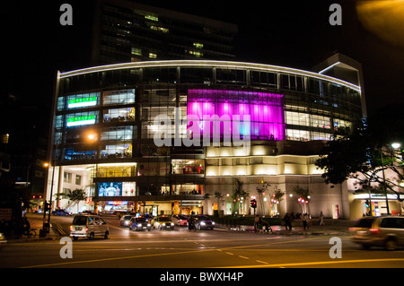 Exterior facade of mall in Singapore Stock Photo