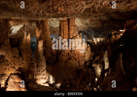 Nahal Soreq cave Stock Photo