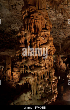 Nahal Soreq cave Stock Photo