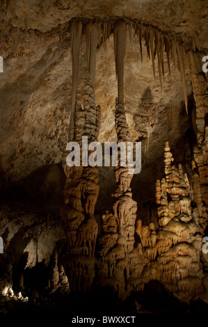 Nahal Soreq cave Stock Photo