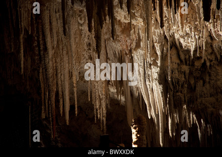 Nahal Soreq cave Stock Photo