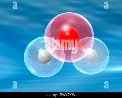 Water Molecule Stock Photo