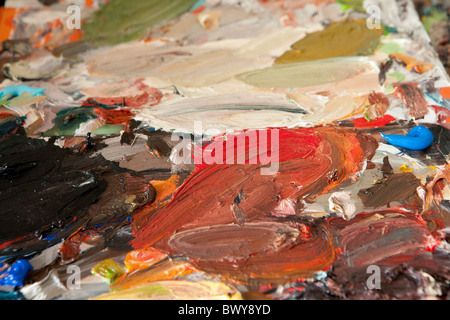 Close-up of Paint Stock Photo