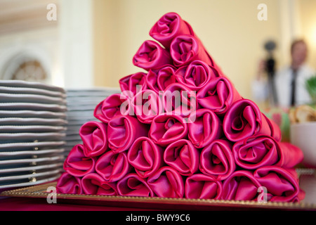 Stack of Napkins Stock Photo