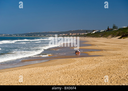 Robberg beach in Plettenberg Bay on the Garden Route in South Africa. Stock Photo