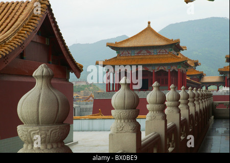 Palace of Ming and Qing Dynasties, Hengdian World Studios, Hengdian Village, Dongyang, Zhejiang Province, China Stock Photo