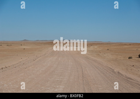Africa, Namibia, Walvis Bay. Namib-Naukluft National Park, desert 'moonscape' park (aka Maanlandskap) overview. Stock Photo